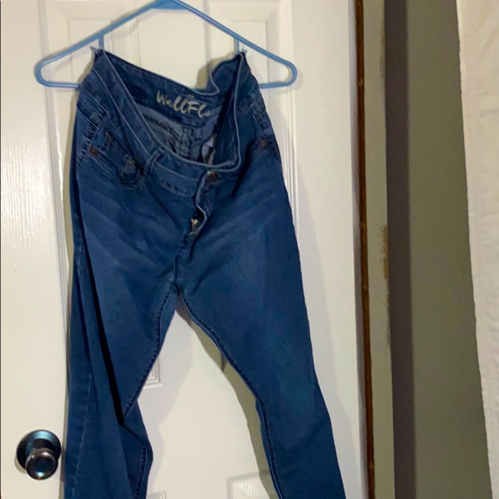 Wallflower HighRise Jeans.